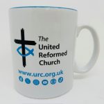 urc logo mug with URL 2024