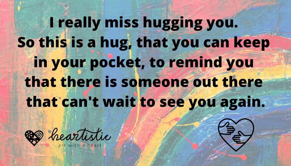 Pocket Hugs from Heartistic hand painted gifts URC