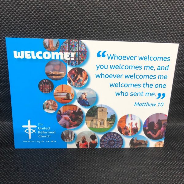 Welcome card