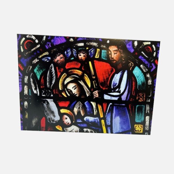 Stained Glass window christmas cards