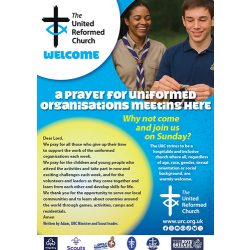 uniformed organisations prayer poster