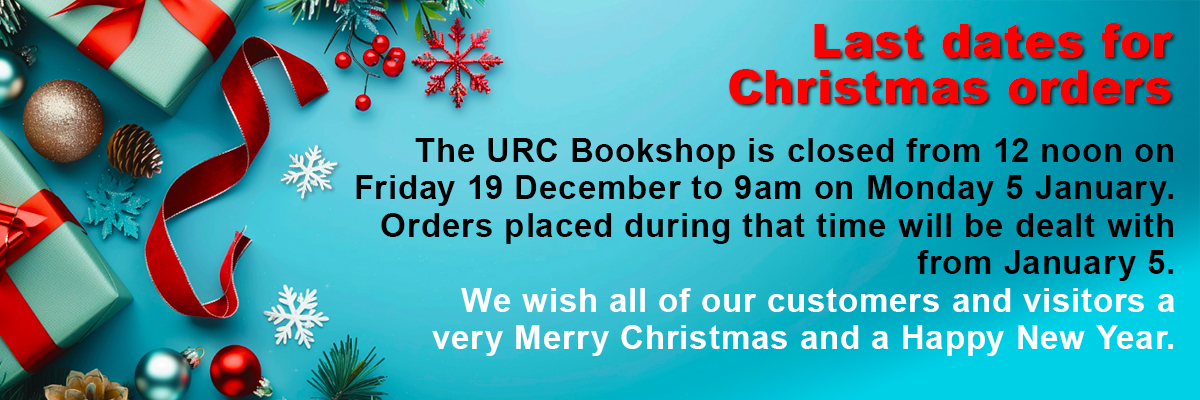 2025 Bookshop closing Banner Christmas