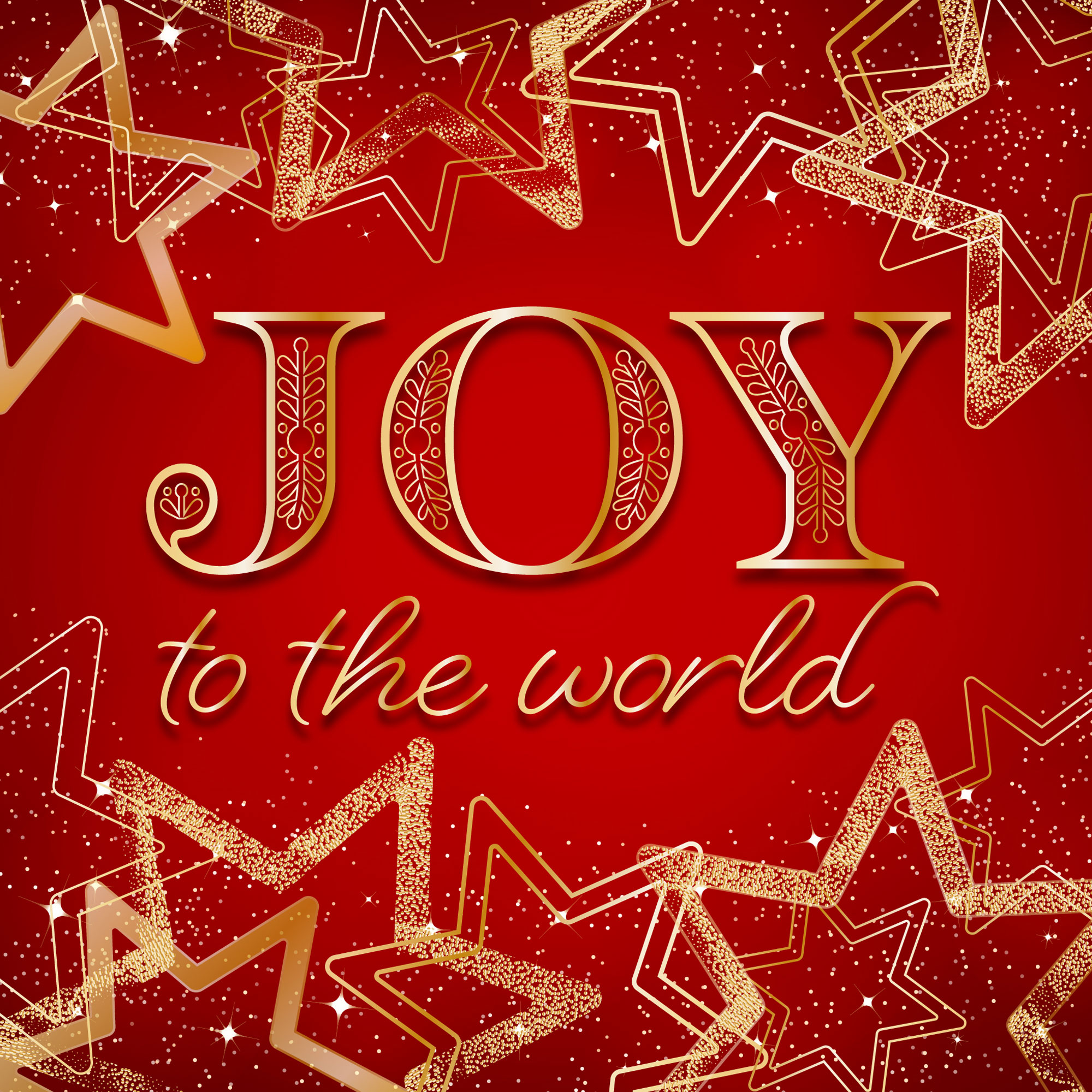 Joy to the world Christmas card