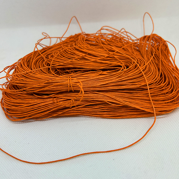 Skein orange cord